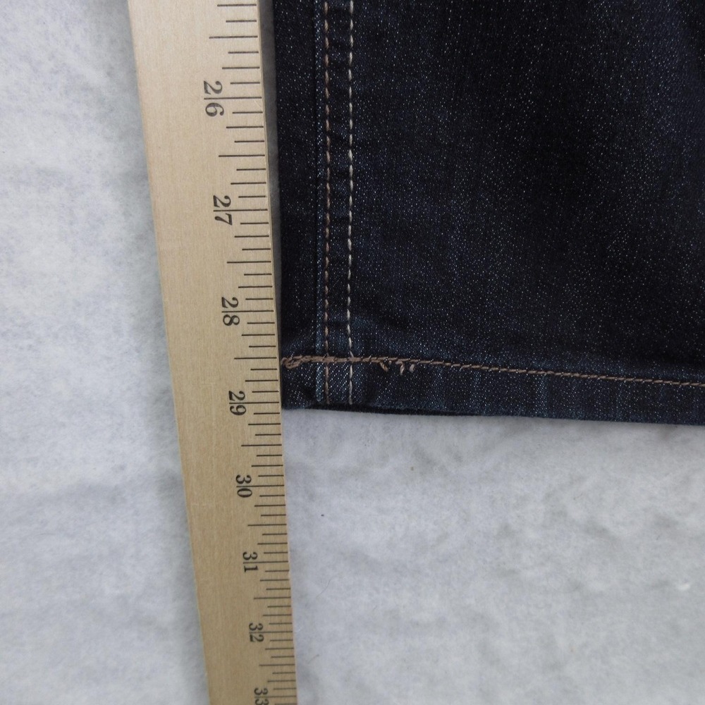 Just My Size Classic Fit Straight Jeans Womens 20W Blue High Rise Stretch Denim - Picture 10 of 15
